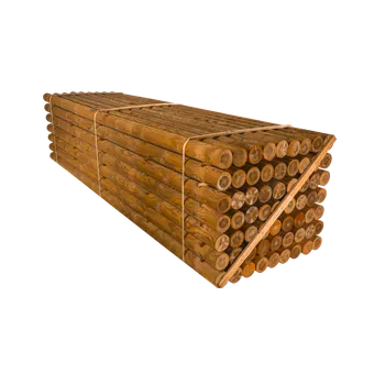 Plotový sloupek Lesoservis Dřevěná kulatina - dl. 300 cm, prům. 8 cm