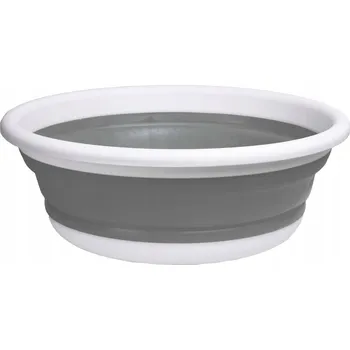 Mísa Gockowiak kulatá bílo-šedá 9 l s úchyty