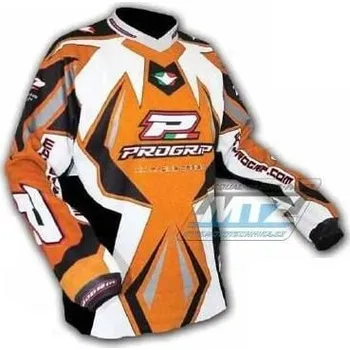 Moto dres Dres motokros PROGRIP 7010 LINE - oranžový - velikost M (Velikost: XL) PG7010-07-M