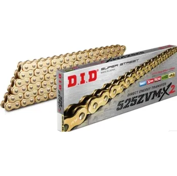 Nářadí na motocykly D.I.D 525ZVM-X2 X-Ring Drive Chain 525 4525516135573