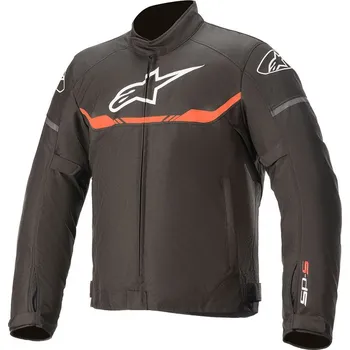 Moto bunda bunda T-SPS WATERPROOF, ALPINESTARS (černá/červená fluo, vel. 2XL) (Velikost: S) 3200120-1030