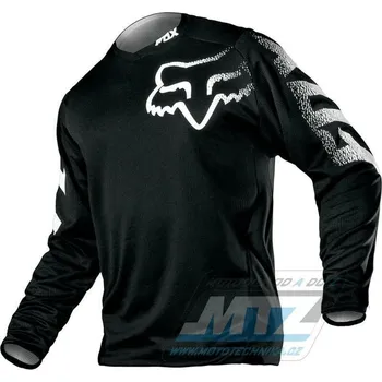 Moto dres Dres motokros FOX BLACKOUT JERSEY - černý - velikost XXL FX12336-001-2