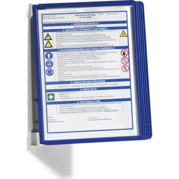 Kancelářský nábytek VARIO WALL 5 - Modré kapsy