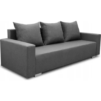 Pohovka Rozkládací pohovka s funkcí spaní pro tři osoby Burgos Plus Grafitová