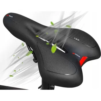Sedlo na kolo Sedadlo Pohodlný polštář na sedlo jízdního kola Sedačka 14 mm