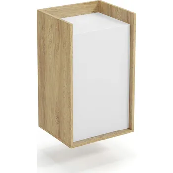 Šatní skříň Nábytek PEGAS s.r.o. Skříň MOBIUS 1D, přírodní/ bílá