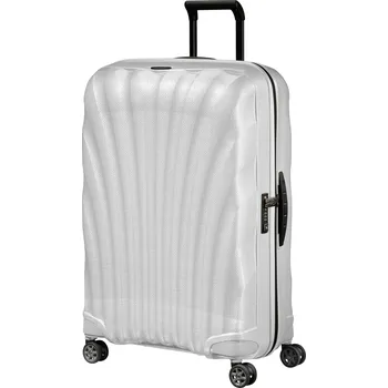 Samsonite Skořepinový kufr C-lite Spinner 75cm Bílá 94 l