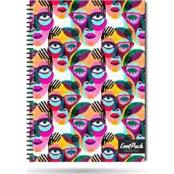 Sešit Sešit A4 s mřížkou CoolPack, 100 listů