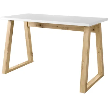 Psací stůl MOB Fentura (dub artisan + bílá)