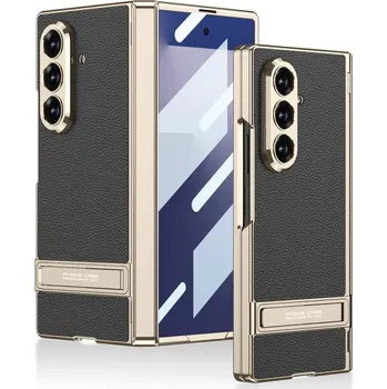 Pouzdro na mobilní telefon GKK 121255 GKK TRIUMPH Ultratenký kryt se stojánkem pro Samsung Galaxy Z Fold7 5G BLACK