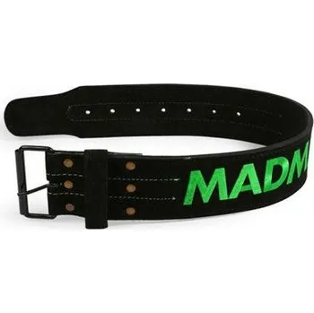 Fitness MadMax Fitness opasek kožený s karabinou 301