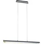 LED Závěsné svítidlo AZzardo Ray chrome AZ1695 28W 1740lm 3000K IP20 70cm chromové