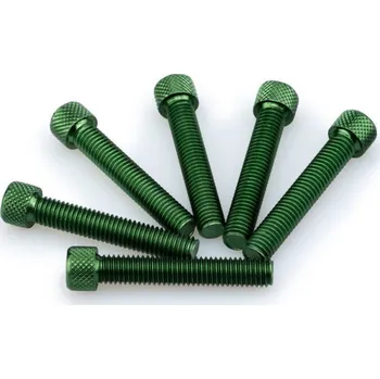 Motodoplněk Šrouby PUIG ANODIZED 0516V zelená M8 x 45mm (6ks) 0516V