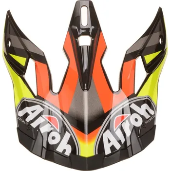 Helma na motorku náhradní kšilt pro přilby AVIATOR 2.3 Fame, AIROH (oranžová) AV23F32F