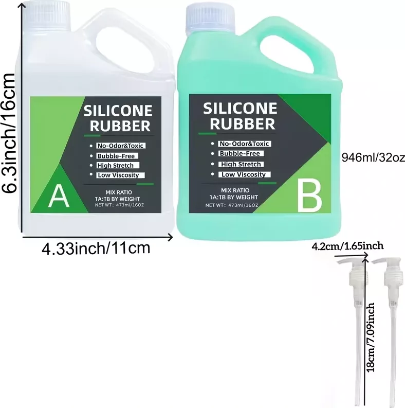 Silicone rubber (473ml+473ml)