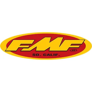 FMF 5" OVÁLNÝ STKR(ŽLUTÁ/ČERVENÁ) 010592