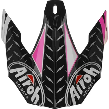 Helma na motorku náhradní kšilt pro přilby TWIST IRON, AIROH (růžová) TWIR54F
