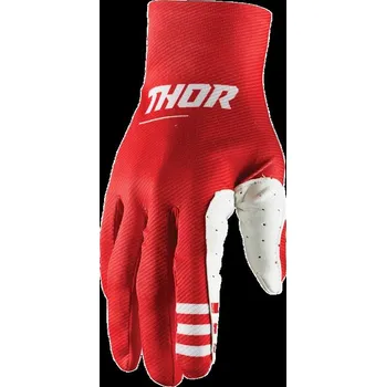 Moto rukavice THOR RUKAVICE AGILE PLUS ČERVENÁ (3330-6292) (Velikost: 2XL) 3330-6292