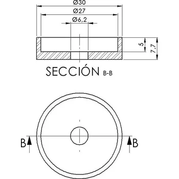 Motodíl Adaptér na zpětné zrcátko PUIG 3159N černý koncovka řidítek 3159N