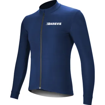 Pánské tričko DAREVIE Cyklistický dres MOJITO modrý – teplý a prodyšný MODRÁ