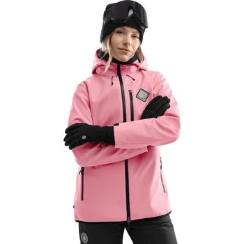 Sportovní oblečení SIROKO Dámská snowboardová bunda W2-W Lollipop Žvýkačkově Růžová 2XS RŮŽOVÁ