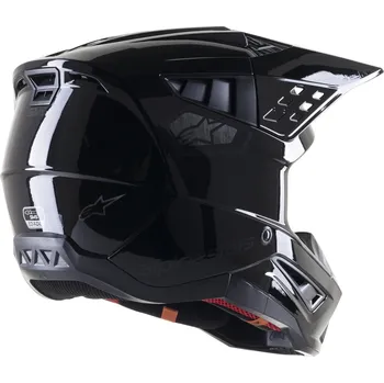 Helma na motorku přilba S-M5 SCOUT HELMET ECE, ALPINESTARS (černá/stříbrná lesklá matná, vel. 2XL) (Velikost: S) 8305422-1997