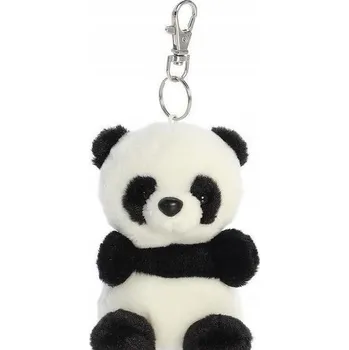 PALM PALS PANDA BAMBOO PŘÍVĚSEK NA KLÍČE PŘÍVĚSEK PLYŠOVÁ HRAČKA ZVÍŘÁTKO PLYŠOVÝ MAZLÍČEK PŘÍTULNÍČEK