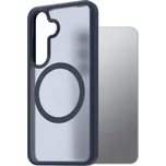 AlzaGuard Matte Case Compatible with Magsafe pro Samsung Galaxy S25 tmavě modrý