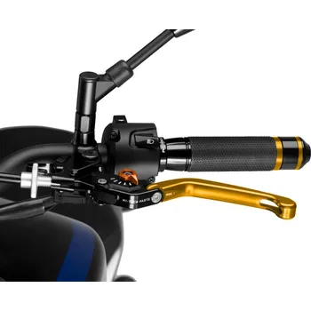 Motodíl Páčka spojky bez adaptéru PUIG 3.0 210OT skládací zlatá/oranžová 210OT