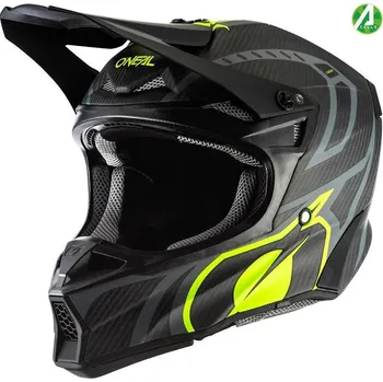Helma na motorku Přilba O´Neal 10Series CARBON černá/žlutá (Velikost: XS) 0650-206