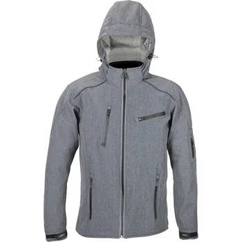 Sport street softshell bunda SOFT, 4SQUARE - pánská (šedá, vel. S) 2023 (Velikost: XS) BLNSOFTGRIS