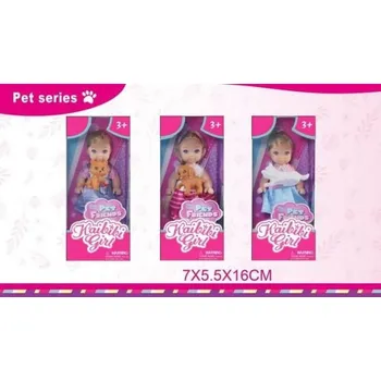 Panenka Panenka s mazlíčkem 11,5 cm [A]