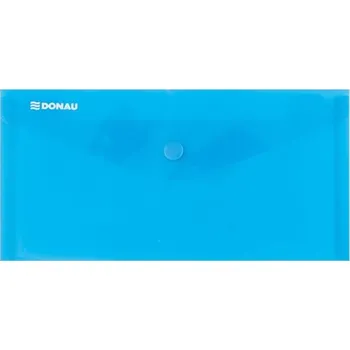 Kancelářské potřeby Zakl.pouzdro s drukem Donau-DL,180mic,tr.modré,1ks