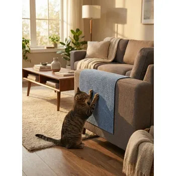 Sinsay - Nalepovací škrabadlo na pohovku pro kočky - šedá - 187IV-09X - 187IV-09X-ONE