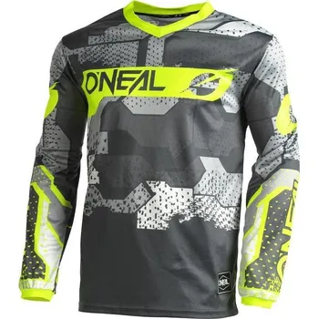Moto dres Dětský dres O´Neal Element CAMO šedá/žlutá E003-525