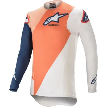 Moto dres ALPINESTARS(MX) DRES S-TEC BLAZE OR/BL SM (3760421-477-SM) (Velikost: XL) 3760421-477-SM