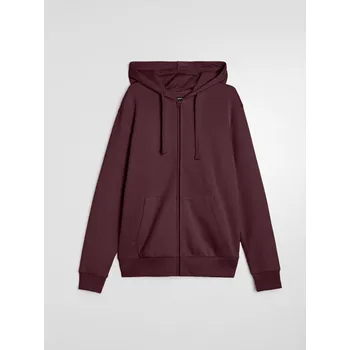 Pánské oblečení Sinsay - Mikina na zip s kapucí - kaštanová - 469HL-83X - 469HL-83X-L