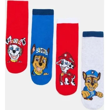 Chlapecké spodní prádlo Sinsay - Sada ponožek PAW Patrol 4 ks - červená - 128HI-33X - 128HI-33X-R31