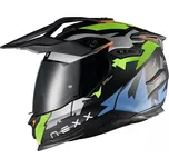Helma na moto Nexx Y.Travl Primal neon/black MT - L / černá
