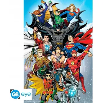Obraz Plakát Liga spravedlnosti 61 x 91,5 cm