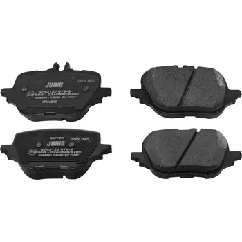 Auto-moto Sada brzdových destiček, kotoučová brzda JURID 574312J