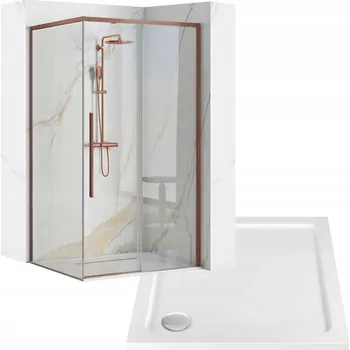 Sprchový kout Rea Solar posuvné dveře 90 x 90 cm