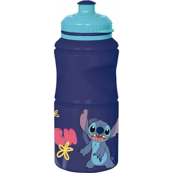 Láhev Plastová sportovní láhev Disney Lilo a Stitch Palms 380 ml