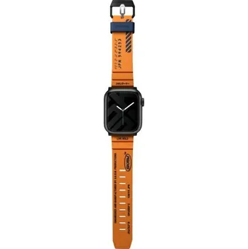 Řemínek na hodinky Řemínek SKINARMA Shokku pro Apple Watch 49 / 46 / 45 / 44 / 42 mm oranžový