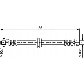 Brzdová hadice Bosch 1 987 476 444 Flexibilní brzdová hadice