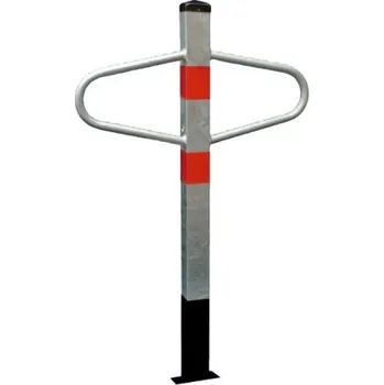 Plotový sloupek Pevný parkovací sloupek Motýlek, k zabetonování