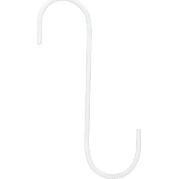 Věšák Háček S závěsný, bílá, 12x20cm|Esschert Design