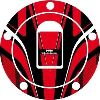 Ochranné nálepky na víčko nádrže PUIG RADIKAL 6310R červená KAWASAKI ZRX 1200 2000-2005