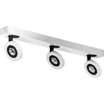 LED Nástěnné/stropní přisazené svítidlo AZzardo Enzo 3 AZ0671 3x5W 690lm 3000K IP20 54cm bílo-černé