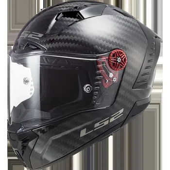 Helma na motorku LS2 FF805 THUNDER GLOSS CARBON (108057099-MASTER) 2H754290